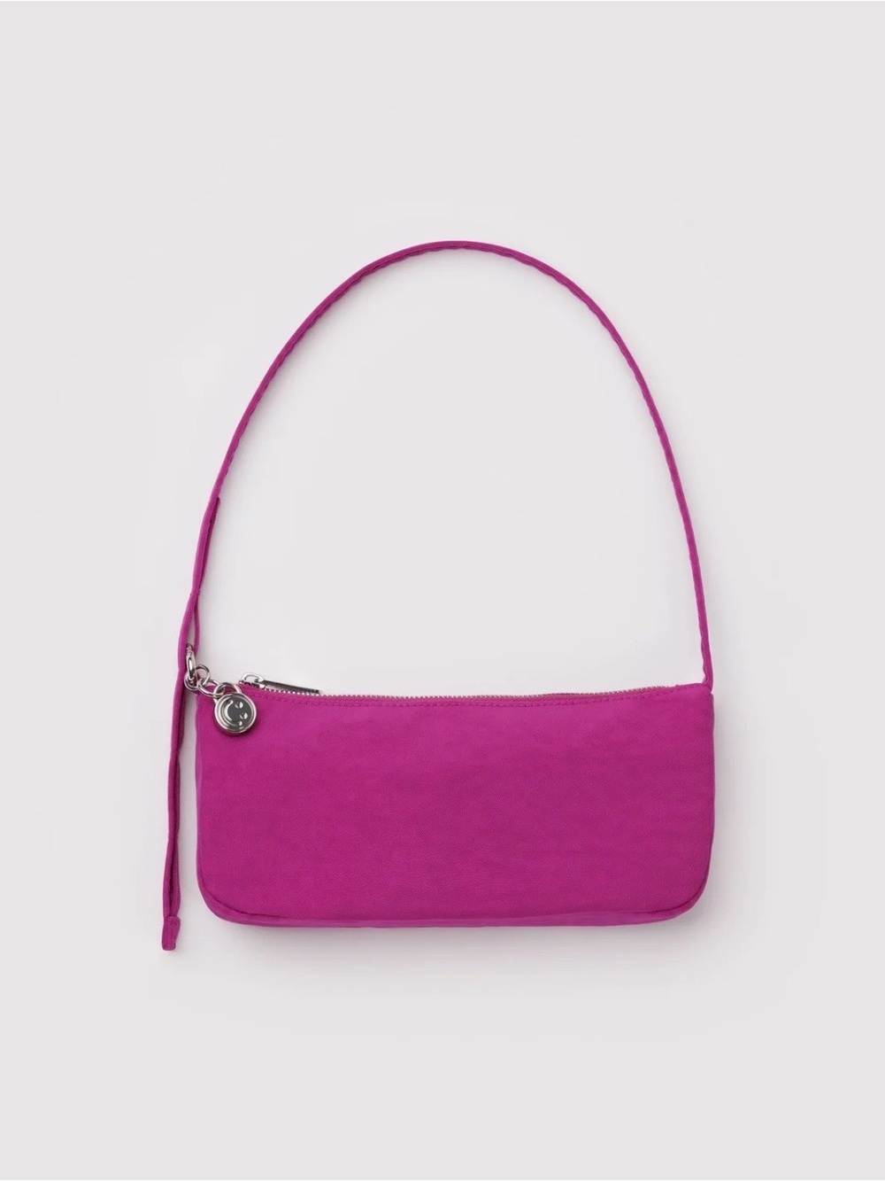 BAGGU Pochette Bag In Deep Fuchsia Brand New with Tags